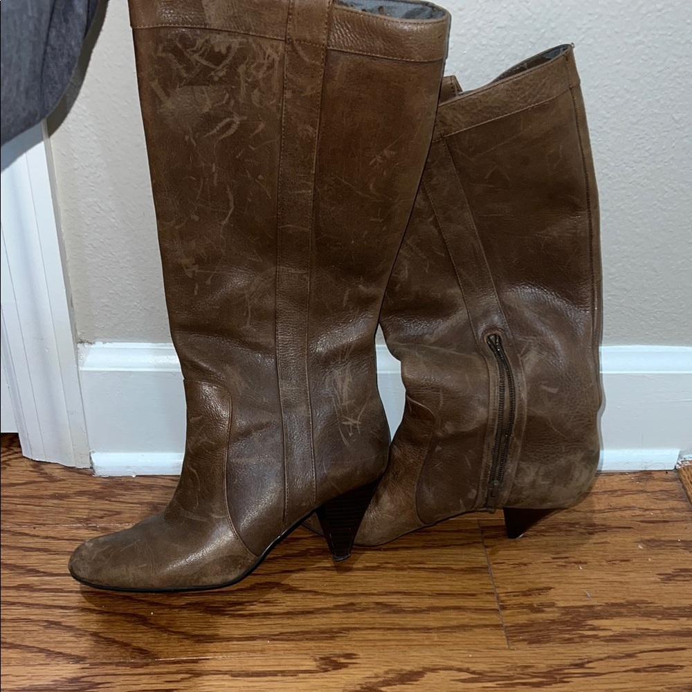 INC International Concepts brown Heeled Boots